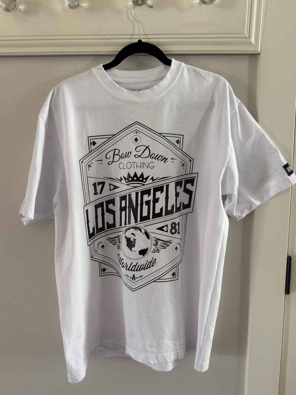 Bow Down Clothing Co. Los Angeles T-shirt men’s XL